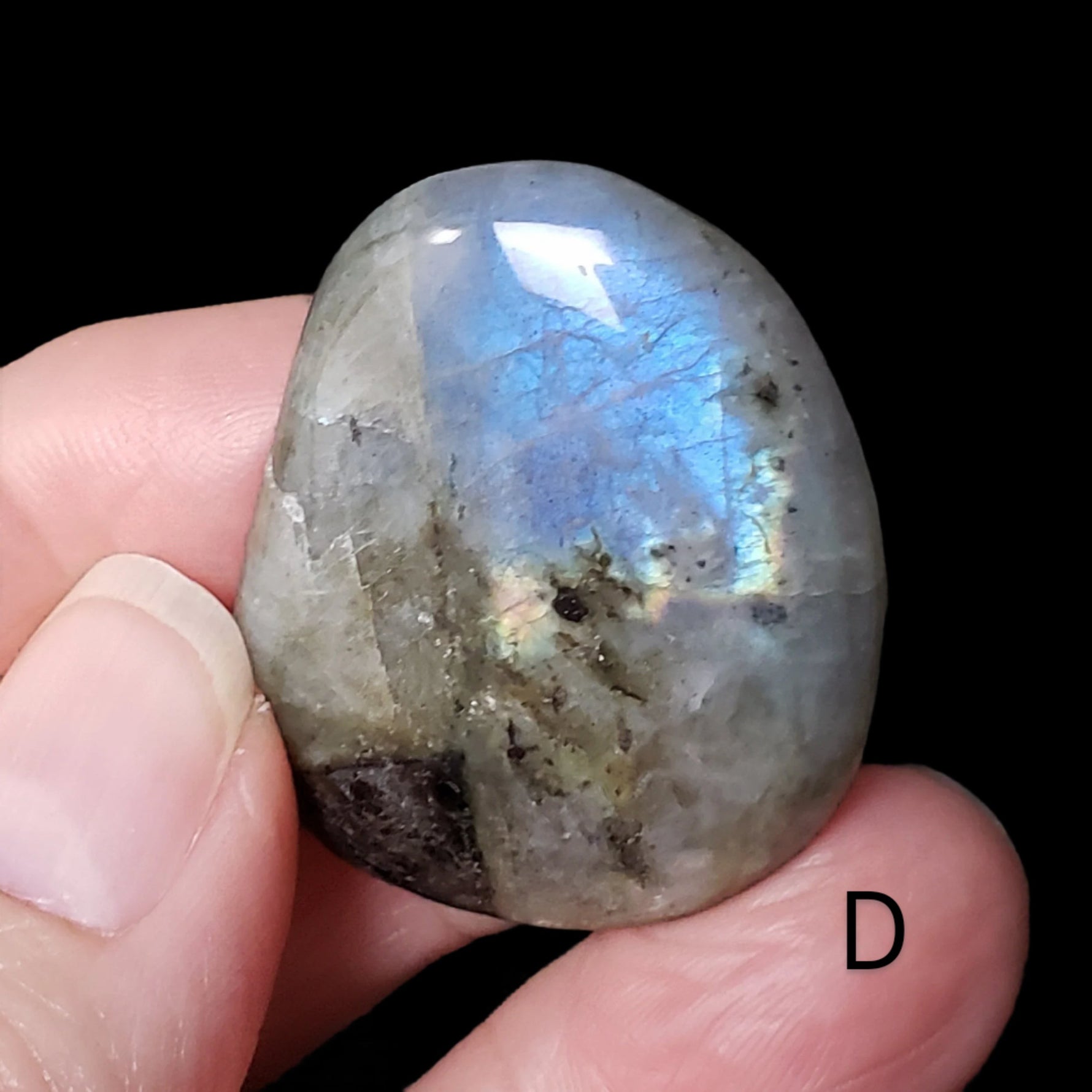   Tumbled Labradorite | Natural Gray Rainbow | Madagascar 