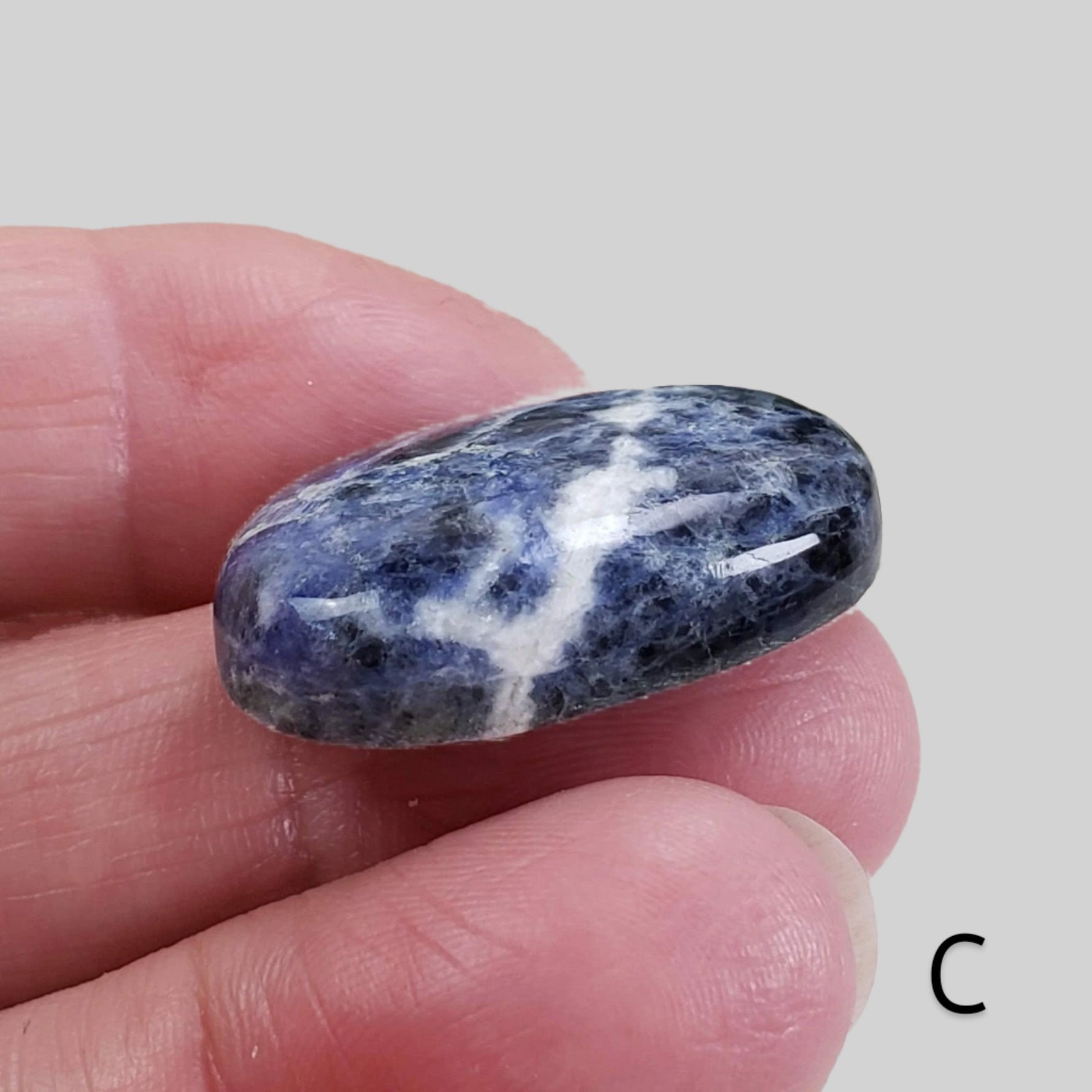  Sodalite | Oval Cabochon | Navy Blue | Various sizes | Africa 