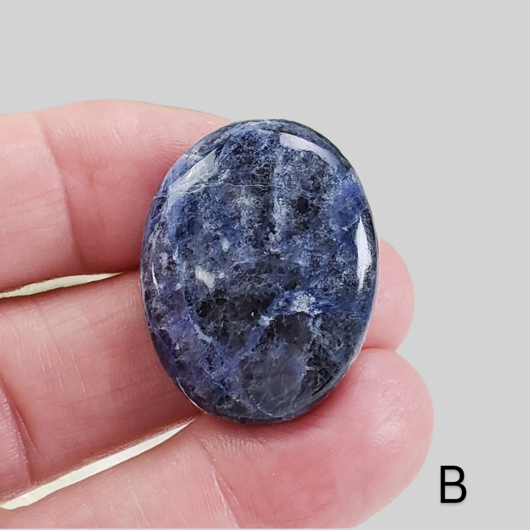  Sodalite | Oval Cabochon | Navy Blue | Various sizes | Africa 