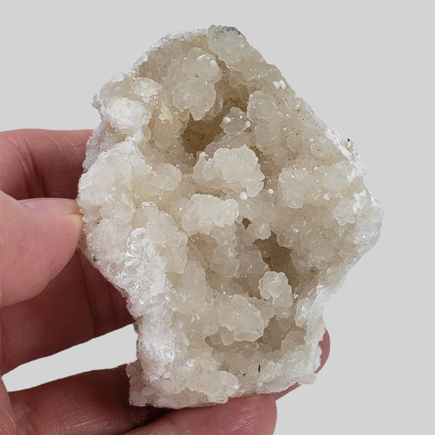 Gyrolite on Prehnite Crystal Cluster | 111 grams | Mumbai, India 1