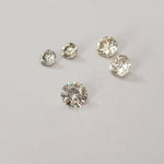  Loose Moissanite | 5 piece Lot | Round Diamond Cut | White | 0.53tcw 