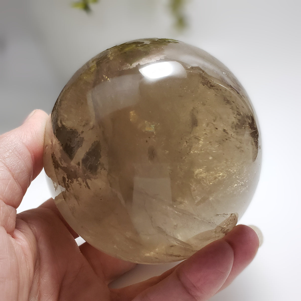 Smoky Quartz Sphere | 101 mm 4 inches | 1270 Grams | Brazil