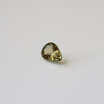  Sapphire | Unheated Mogok | Pear Shape Cut | Lime Green | 6.6x4.5mm 0.78ct | Myanmar 