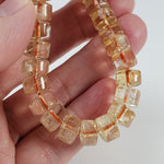  Yellow Quartz Bracelet | Natural Quartz Beads | China 