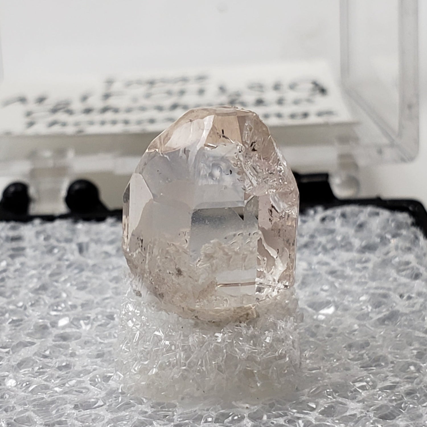 Raw Pink Topaz Crystal | Natural Stone | 1.37 grams 6.8ct. | Thomas Range, Utah
