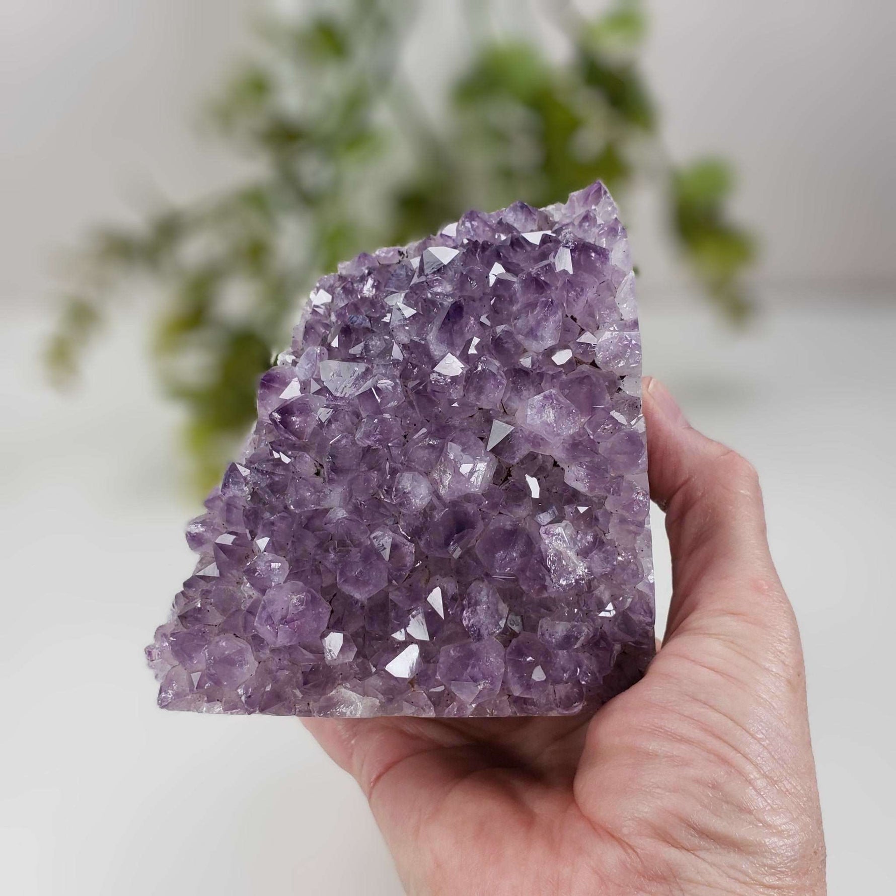  Amethyst Crystal Cluster 1.4 KG Brazil 