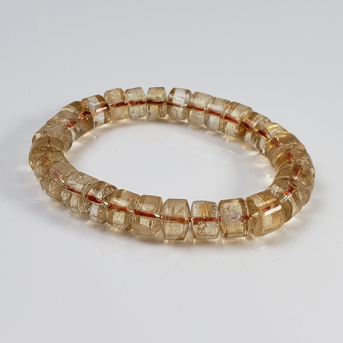  Yellow Quartz Bracelet | Natural Quartz Beads | China 