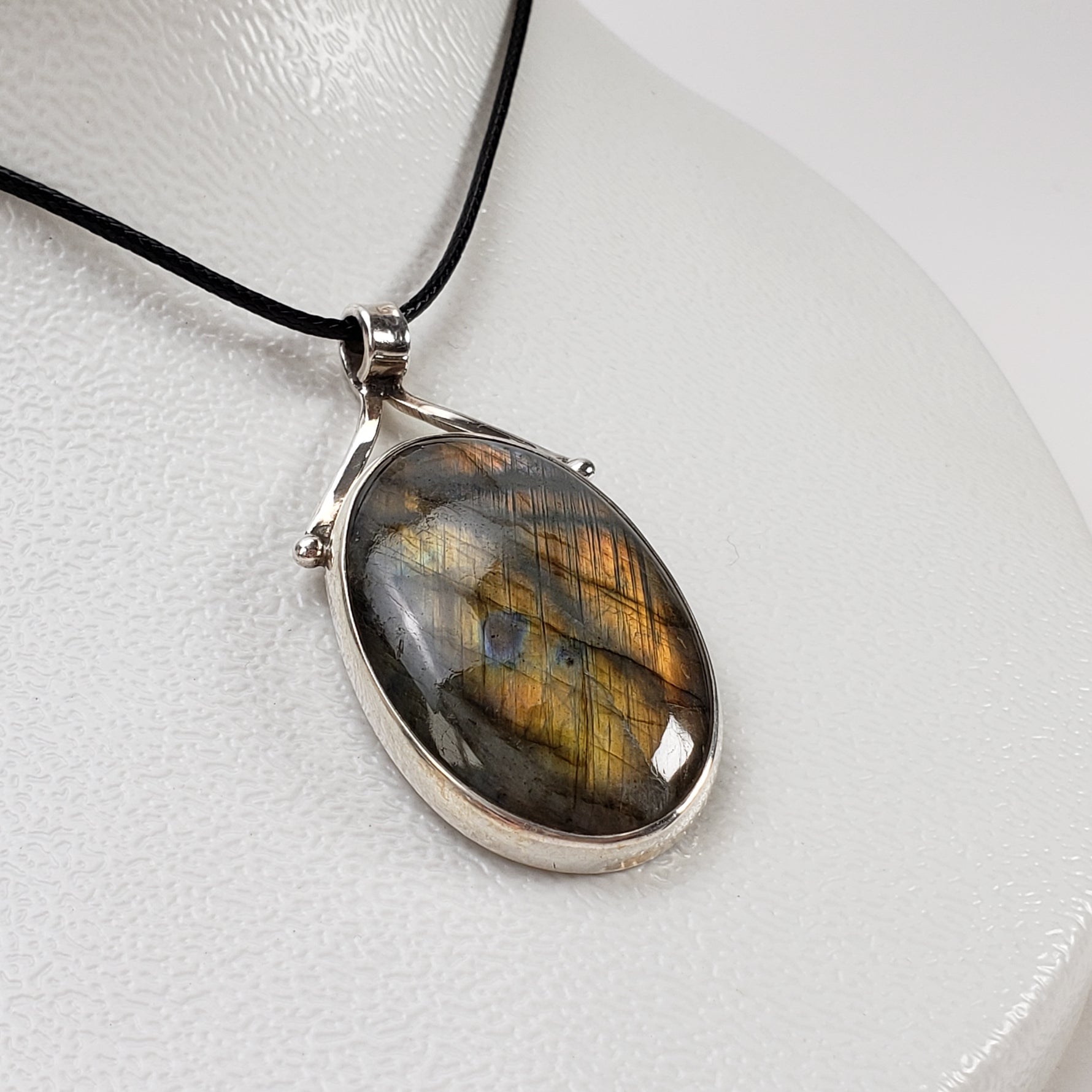  Labradorite Pendant | 925 Sterling Silver 