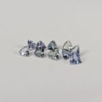  Tanzanite | 10 Piece Tanzanite Parcel | Trilliant Cut | 1.11tcw 