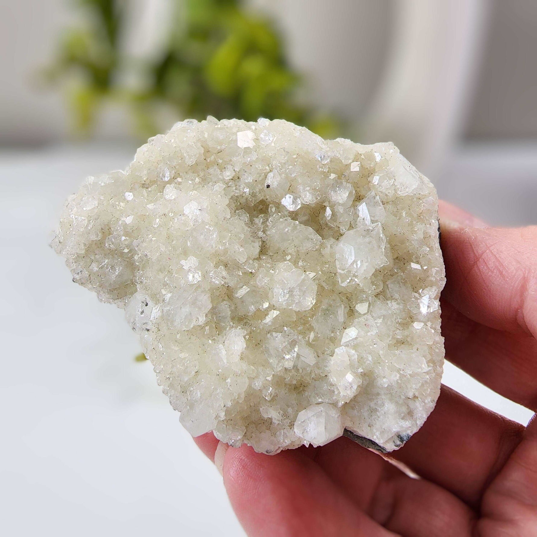  Apophyllite Cluster Crystal 137 grams from Mumbai, India 