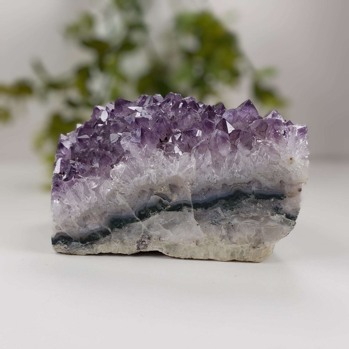  Amethyst Crystal Cluster 1.4 KG Brazil 