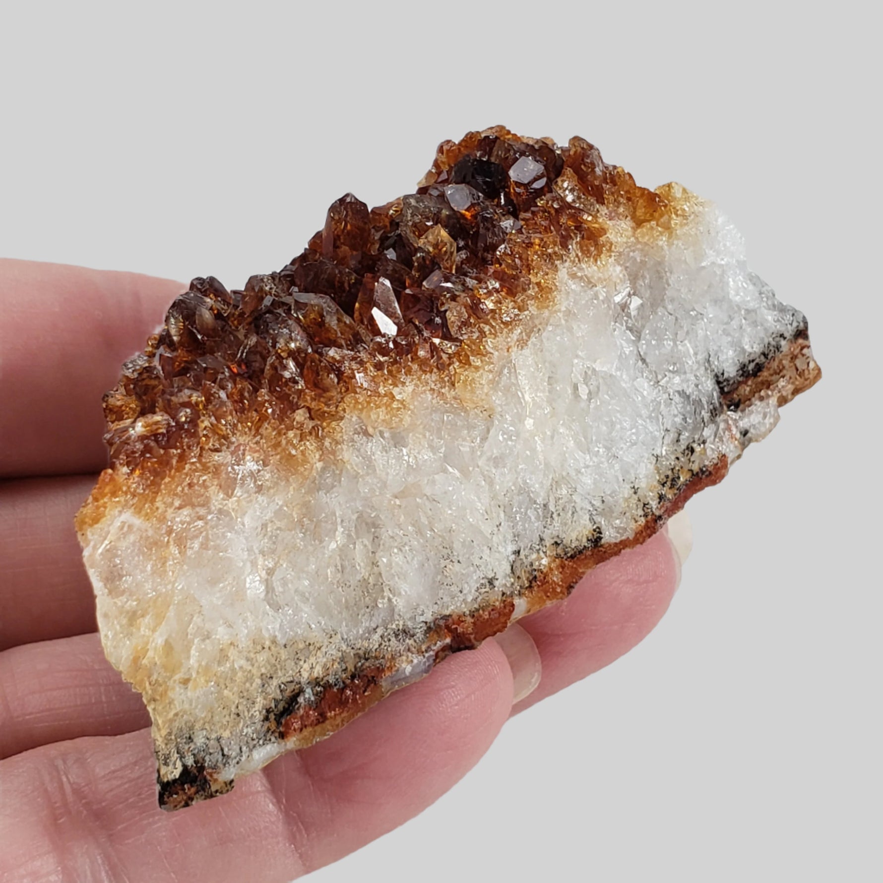 Citrine Crystals on Matrix | 120 grams | Rio do Sul, Brazil