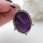  Amethyst Pendant | 925 Sterling Silver 