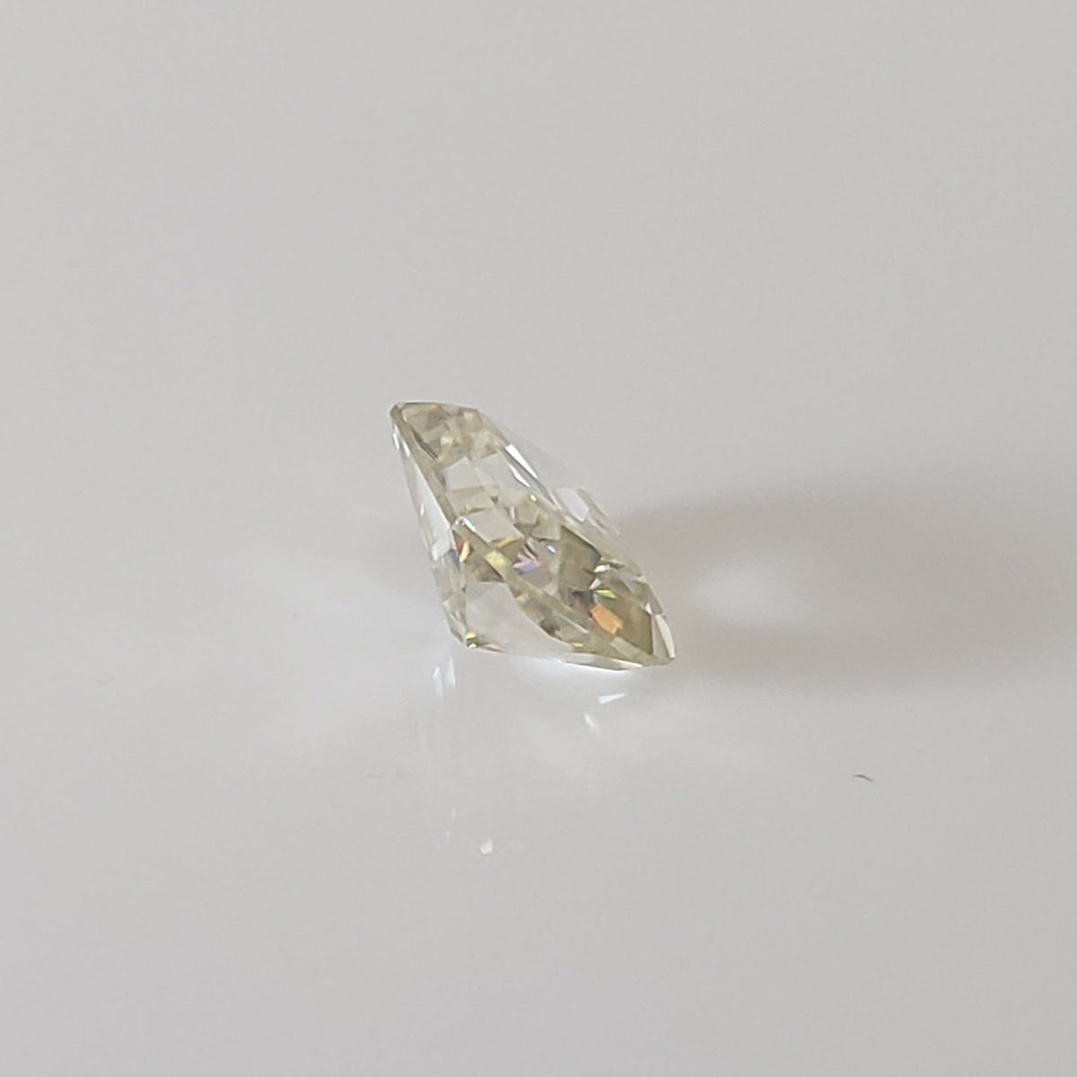 Moissanite | Octagon Cut | Pale Yellow | 8x6mm