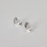  Topaz Pair | Round Cut | White | 5.5mm 