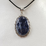  Sodalite Pendant | 925 Sterling Silver 