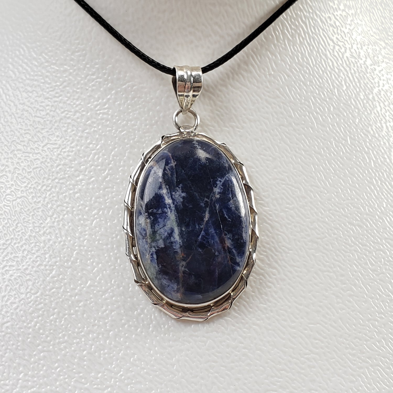 Sodalite Pendant | 925 Sterling Silver