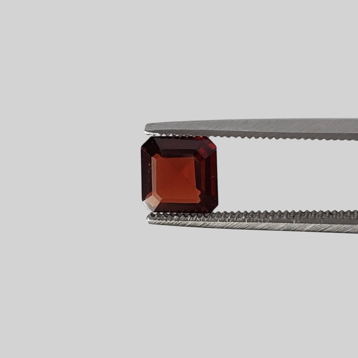 Mozambique Garnet | Square Cut | Untreated | Orange Red | 6x6mm