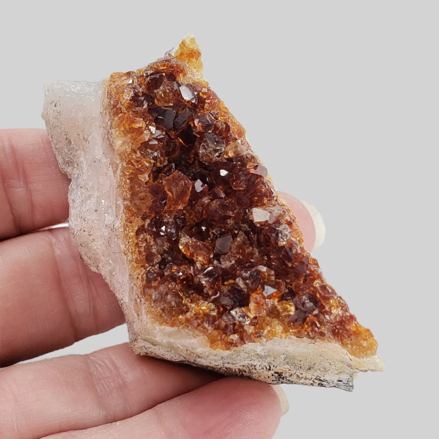 Citrine Crystals on Matrix | 120 grams | Rio do Sul, Brazil