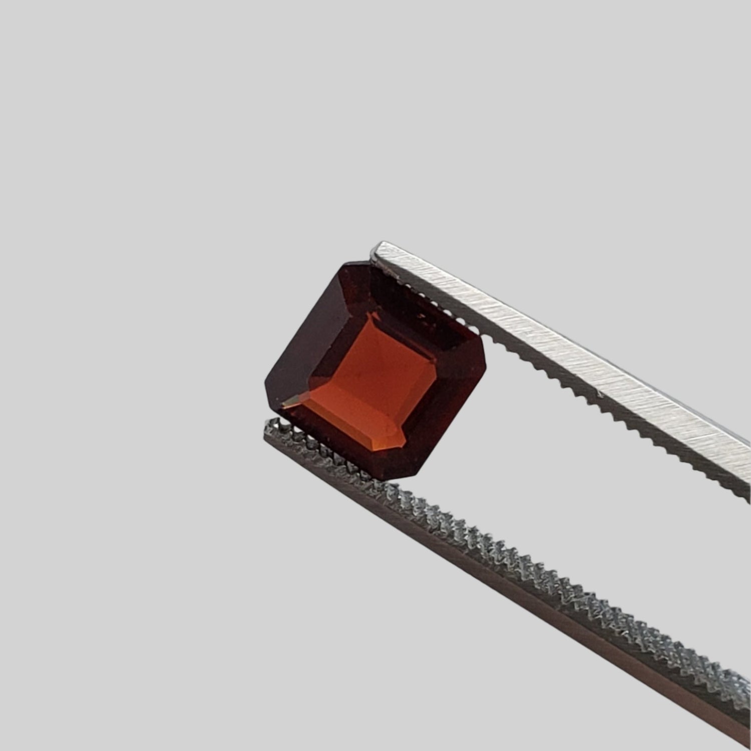 Mozambique Garnet | Square Cut | Untreated | Orange Red | 6x6mm