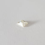 Moissanite | Square Cut | White | 4.8mm