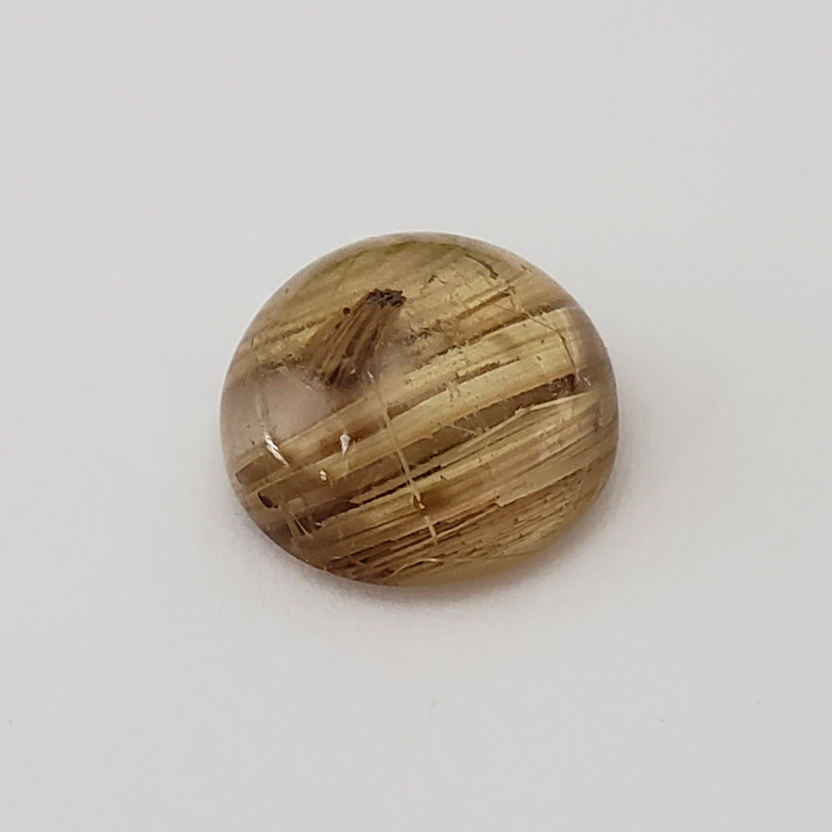 Rutile Cats Eye | Round Cabochon | 11.4mm 6.25ct