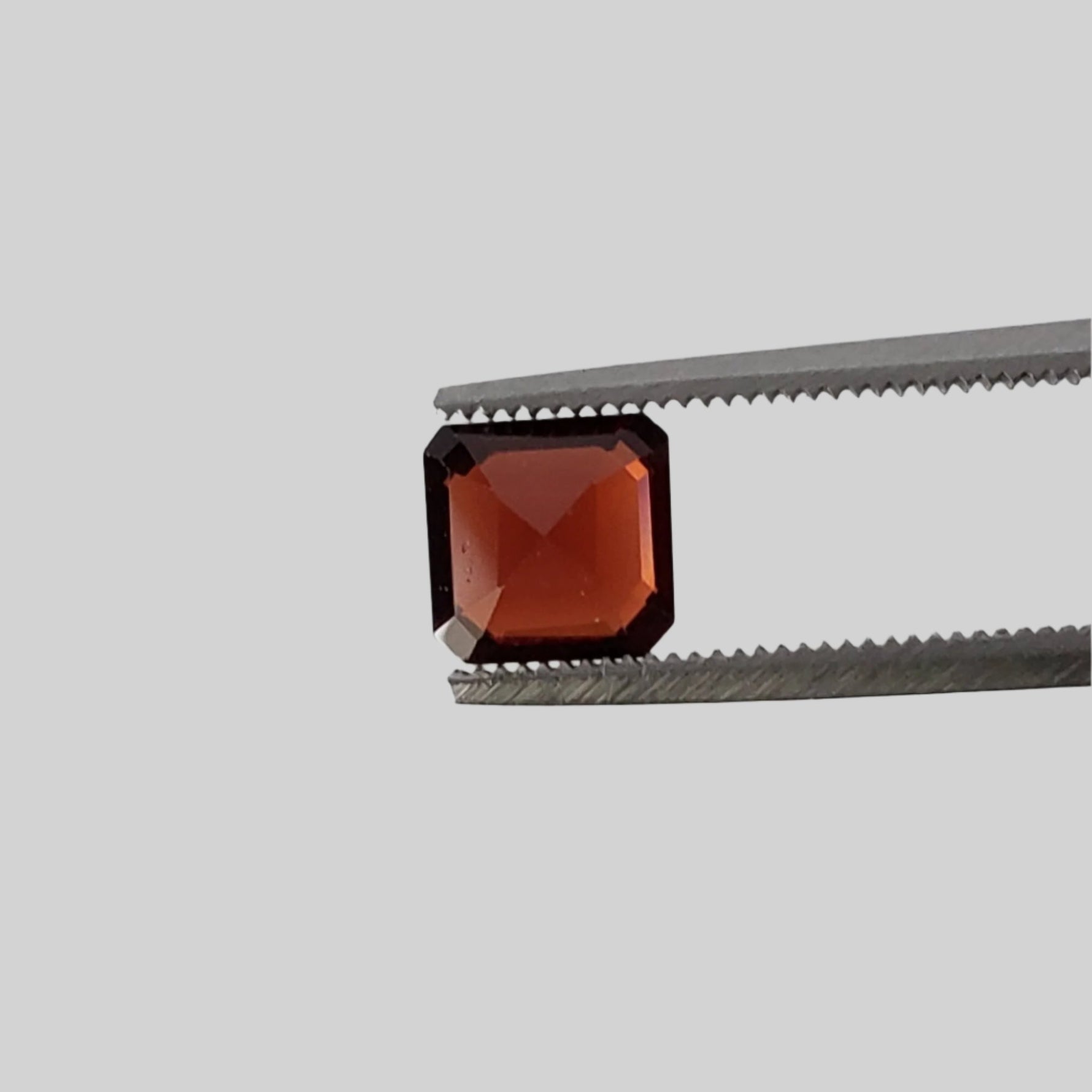 Mozambique Garnet | Square Cut | Untreated | Orange Red | 6x6mm