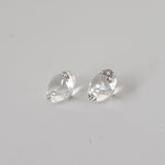  Topaz Pair | Round Cut | White | 5.5mm 