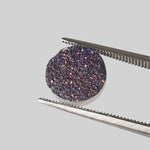 Titanium Druzy | Round Tablet | Mystic Rainbow Drusy | 10mm 2