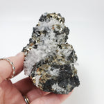  Tetrahedrite Pyrite and Quartz Crystal AAA Cluster 642 Grams from Peru 