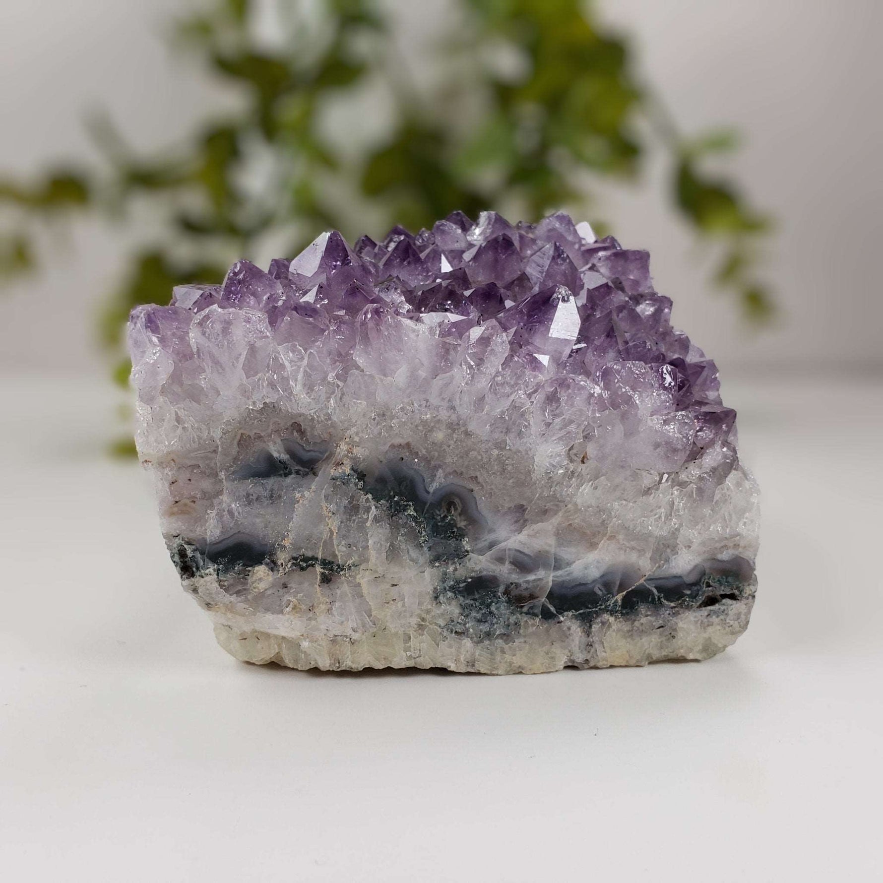  Amethyst Crystal Cluster 1.4 KG Brazil 