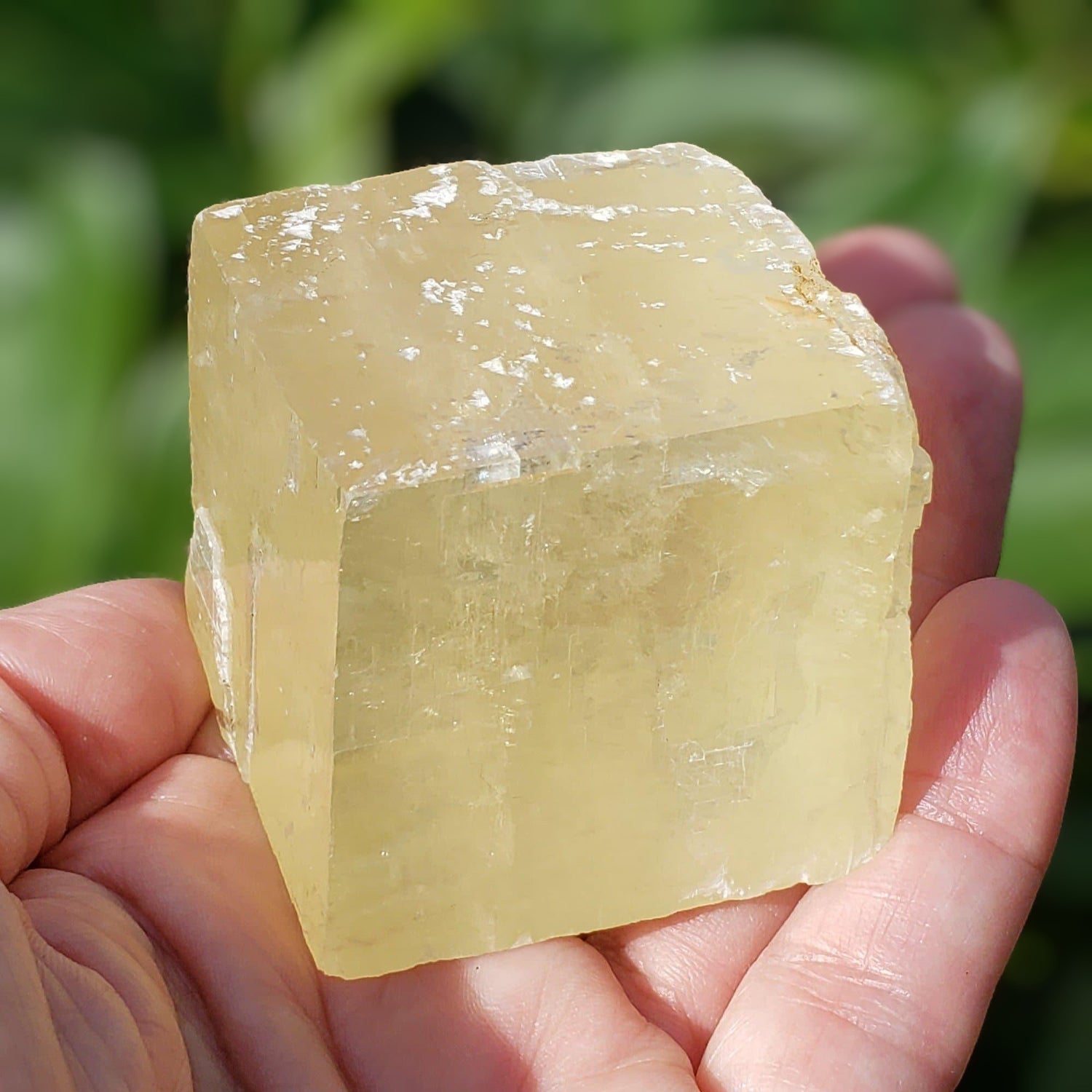 Yellow Calcite Quartz | 198.4 Grams | China