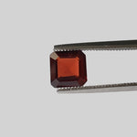 Mozambique Garnet | Square Cut | Untreated | Orange Red | 6x6mm