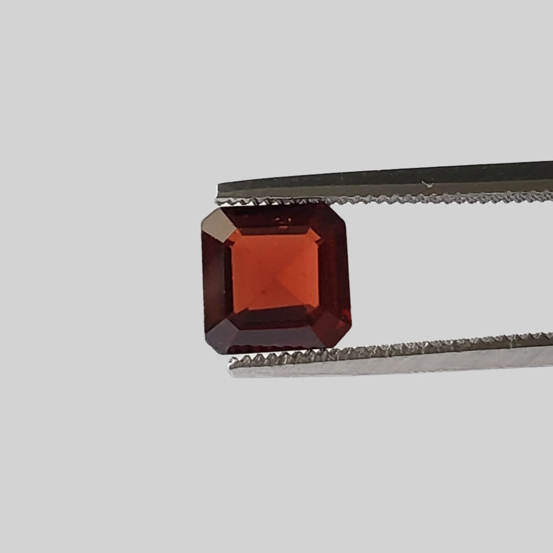 Mozambique Garnet | Square Cut | Untreated | Orange Red | 6x6mm