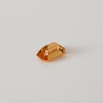 D - Sapphire | Octagon Cut | Golden | 6.5x4mm