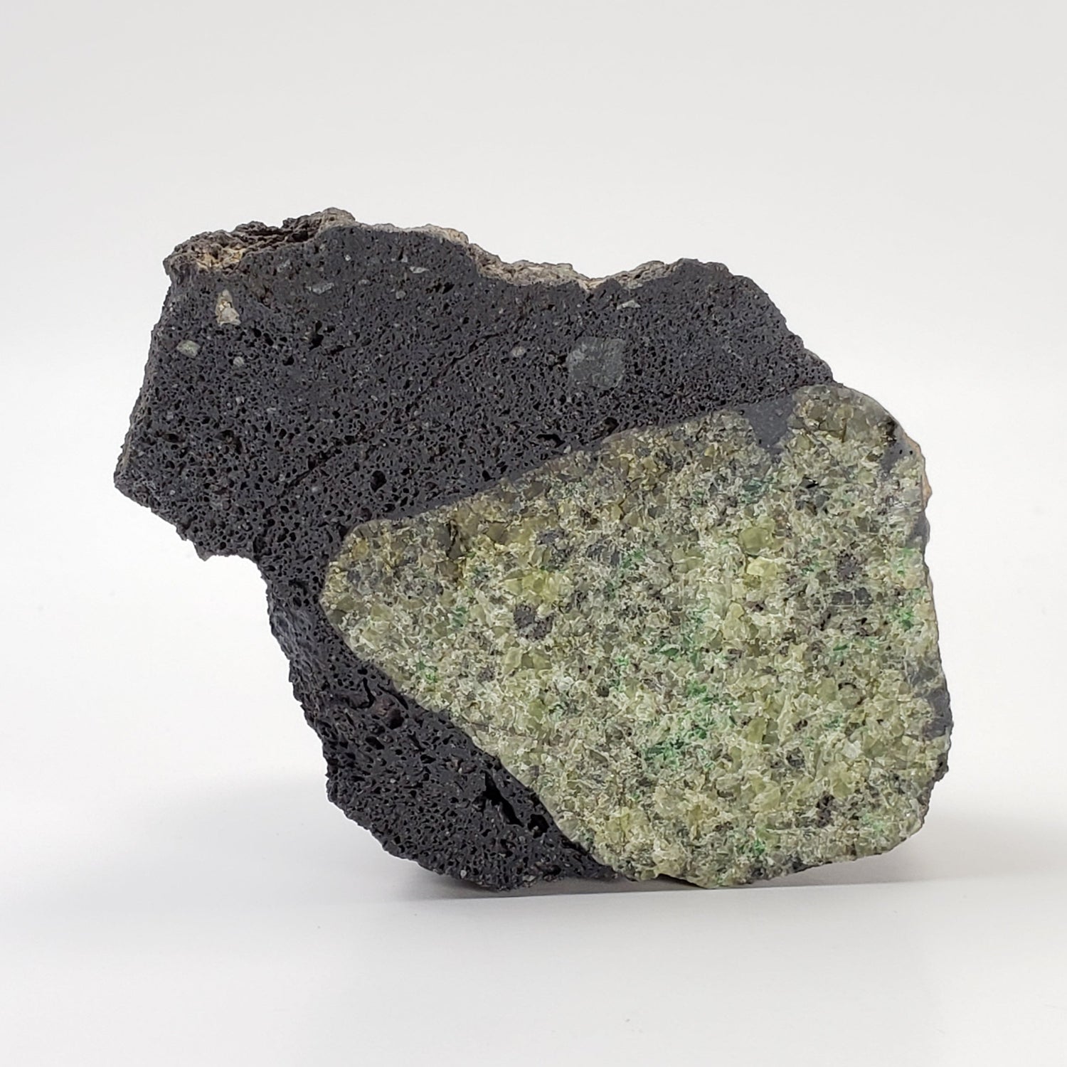 Olivine Volcanic Bomb | Lava Coated Crystal | 254.5 gr | Mt Shadwell Volcano, Australia