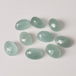 Silky Aquamarine | Oval Cut | Light Blue | 14X10mm