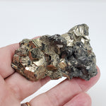  Pyrite and Tetrahedrite Cluster 117 Grams from Lima Peru 