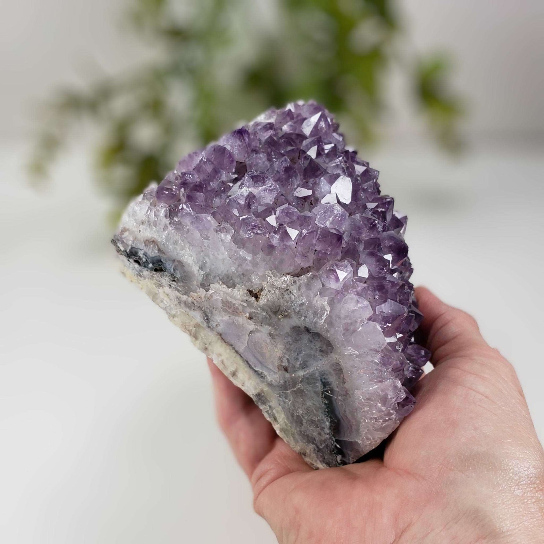  Amethyst Crystal Cluster 1.4 KG Brazil 