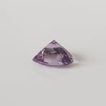 Amethyst | Heart Shape | Faceted Bottom Cabochon Top | Purple | 12mm 4.2ct