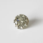 Moissanite | Round Diamond Cut | Pale Yellow | 8.5mm