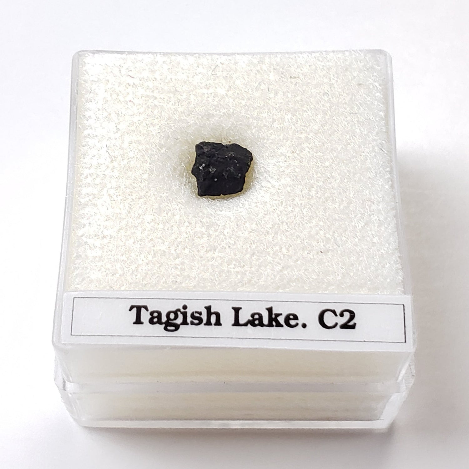Météorite du lac Tagish | 41 mg | Fragment | Classe C2-ung | Observé automne 2000 Canada