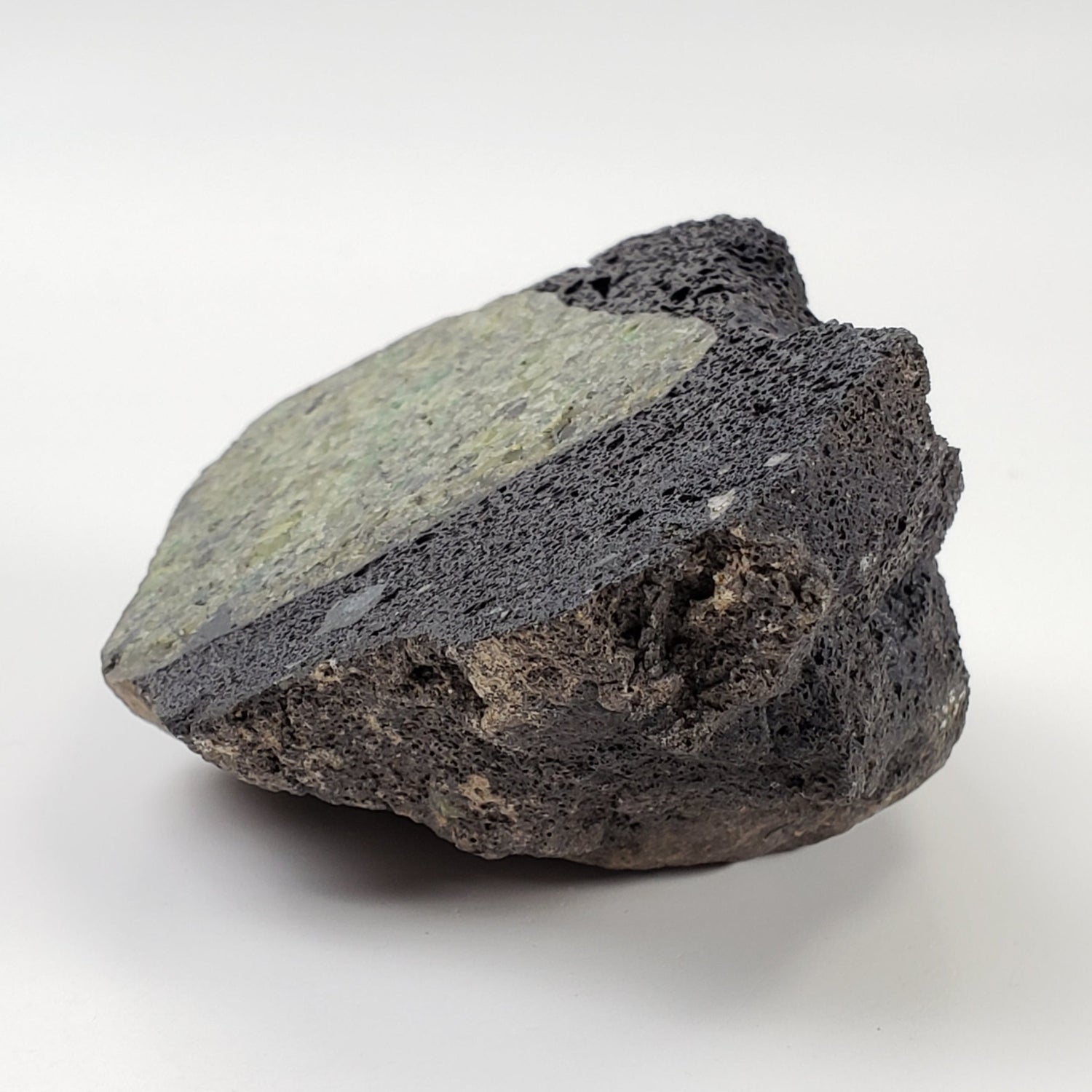 Olivine Volcanic Bomb | Lava Coated Crystal | 254.5 gr | Mt Shadwell Volcano, Australia