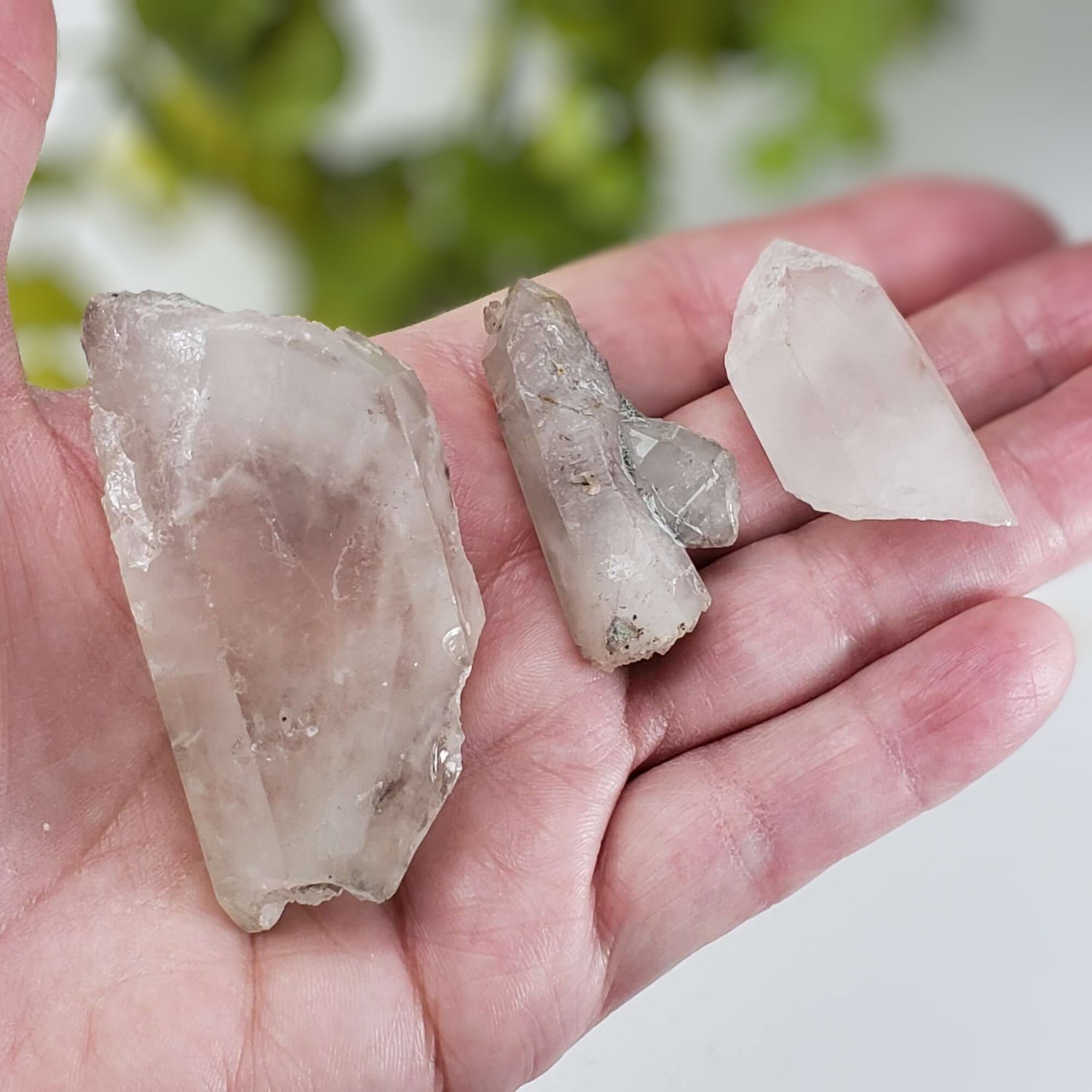  Natural Quartz Crystal | 3 Piece Lot | 104 Gr | Lyndhurst, Ontario Canada 