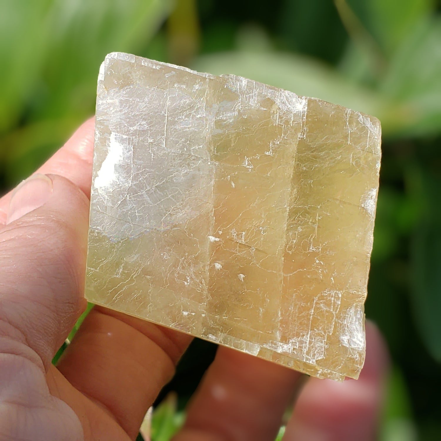 Yellow Calcite Quartz | 198.4 Grams | China