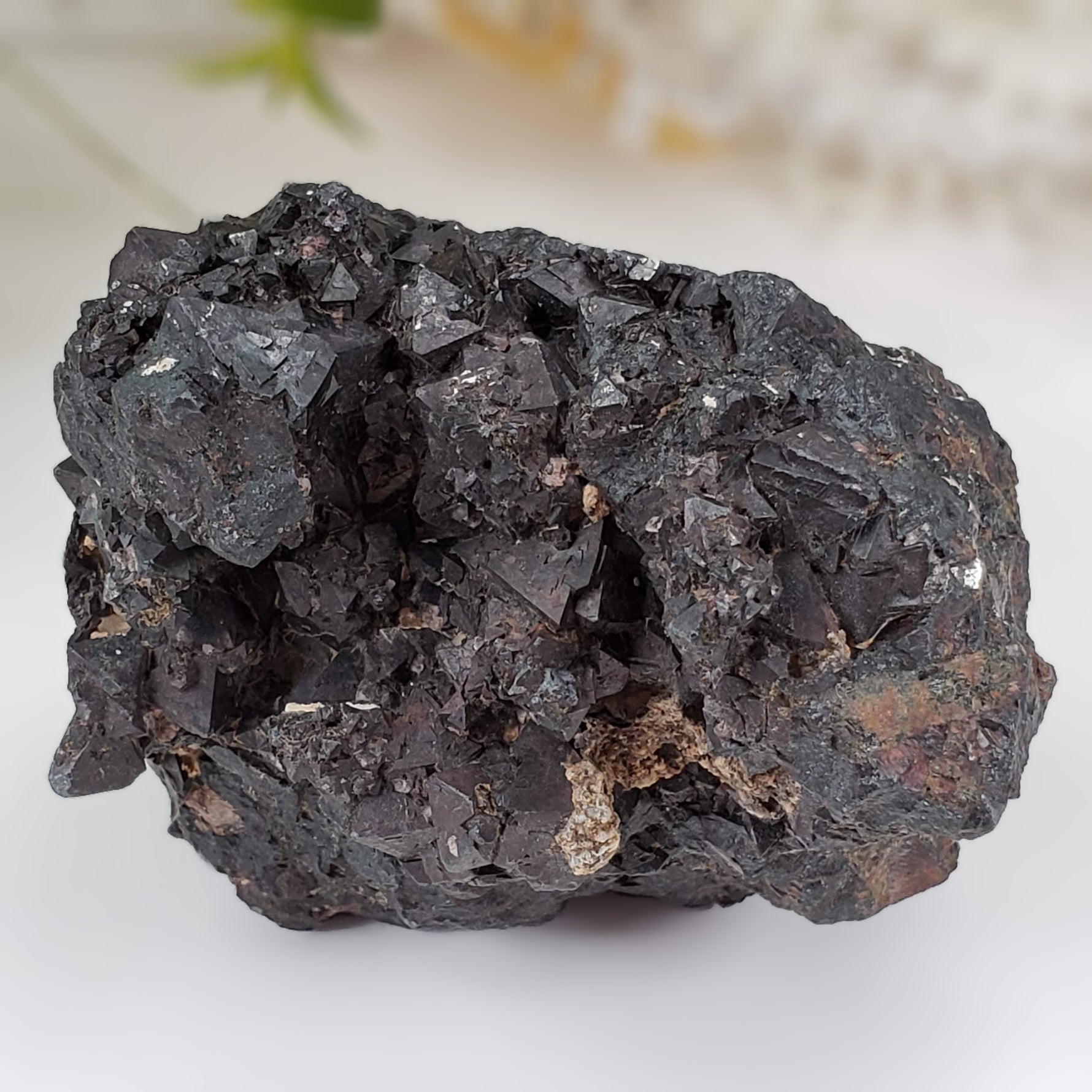  Magnetite Cluster | Crystals Mineral | 427 gr | Cerro de Mercado, Mexico 