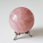  Rose Quartz Sphere 49 mm, 1.9 in 172 Grams 