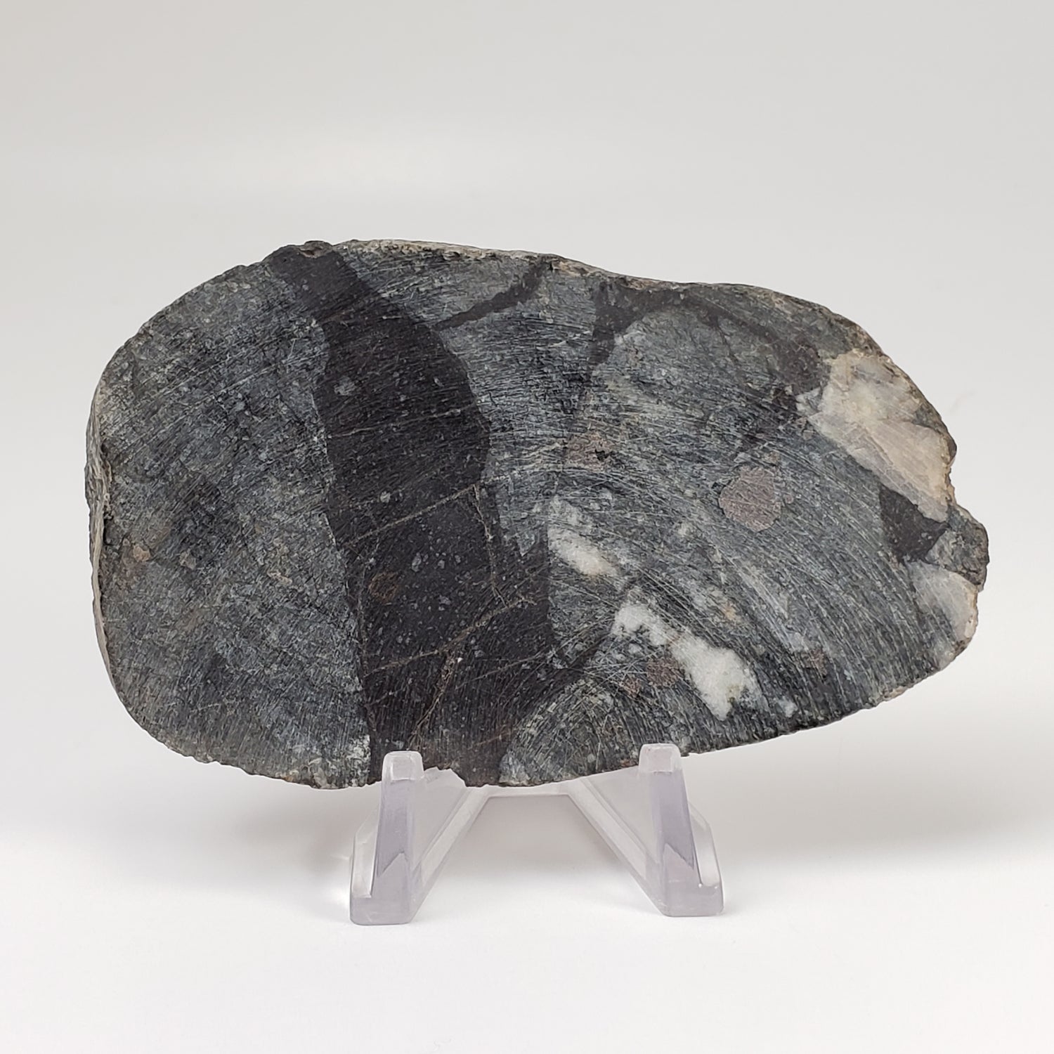 Dellenites Impact Melt Rock |  90.4 grams | HT Tagamite | Dellen Crater, Sweden