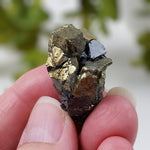 Chalcopyrite and Sphalerite Crystal Cluster | 25.3 grams | China