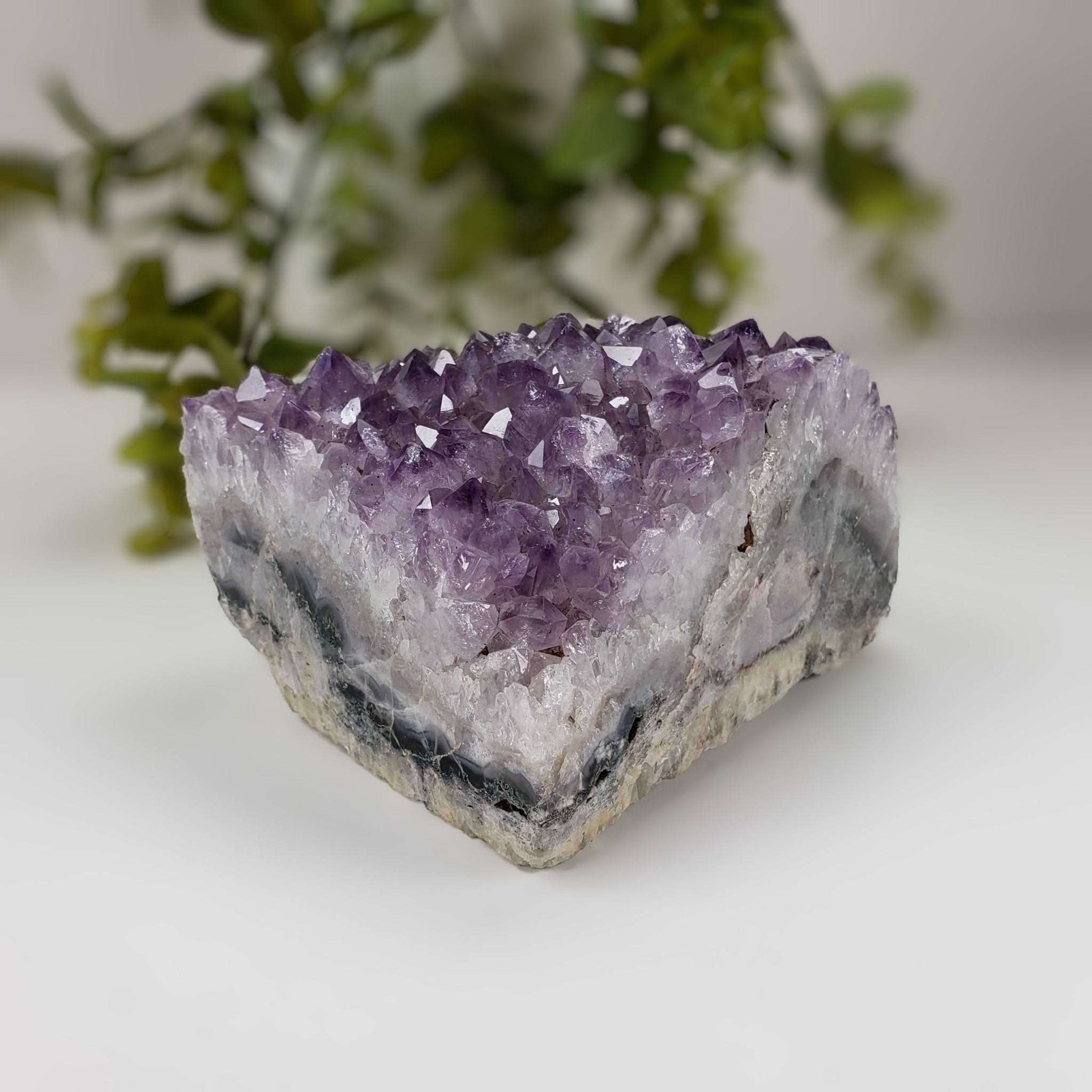  Amethyst Crystal Cluster 1.4 KG Brazil 